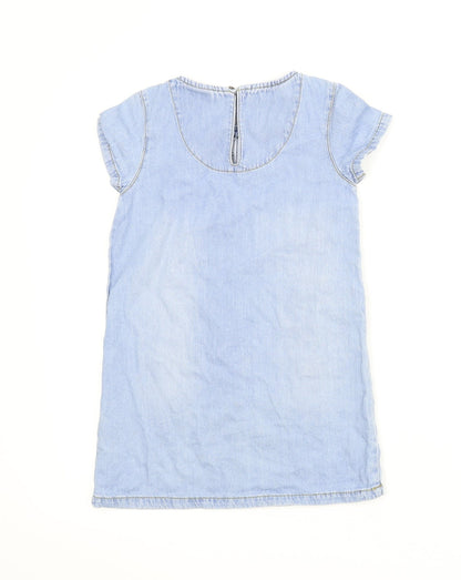 NEXT Girls Blue  Denim A-Line  Size 5 Years