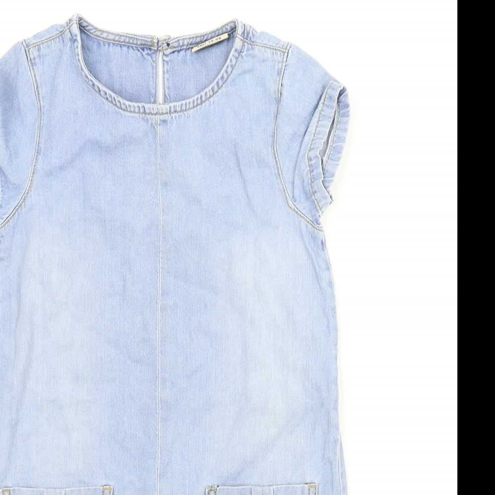 NEXT Girls Blue  Denim A-Line  Size 5 Years