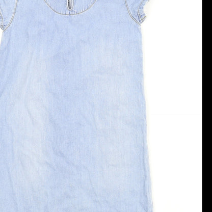 NEXT Girls Blue  Denim A-Line  Size 5 Years