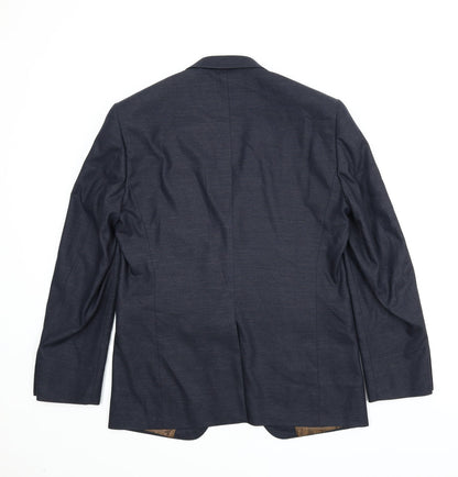 Mens UK Size 42 NEXT Regular Blue Suit Jacket