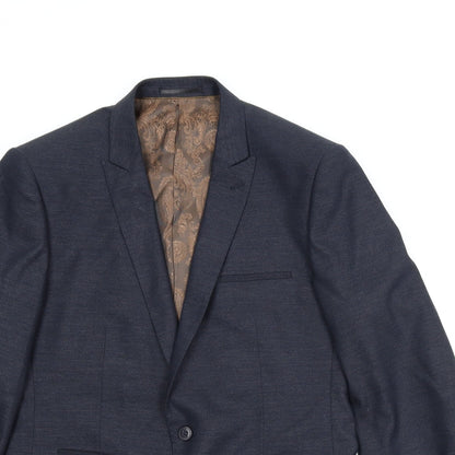 Mens UK Size 42 NEXT Regular Blue Suit Jacket