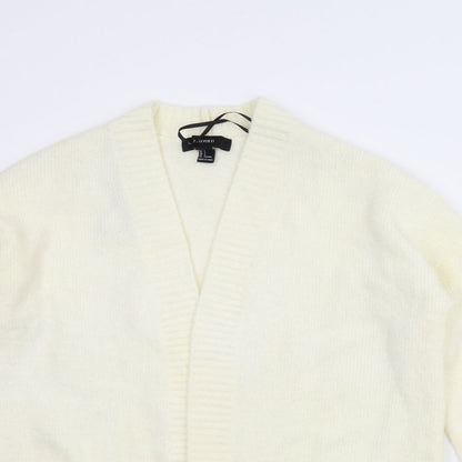 Forever21 Womens Ivory   Cardigan Jumper Size L