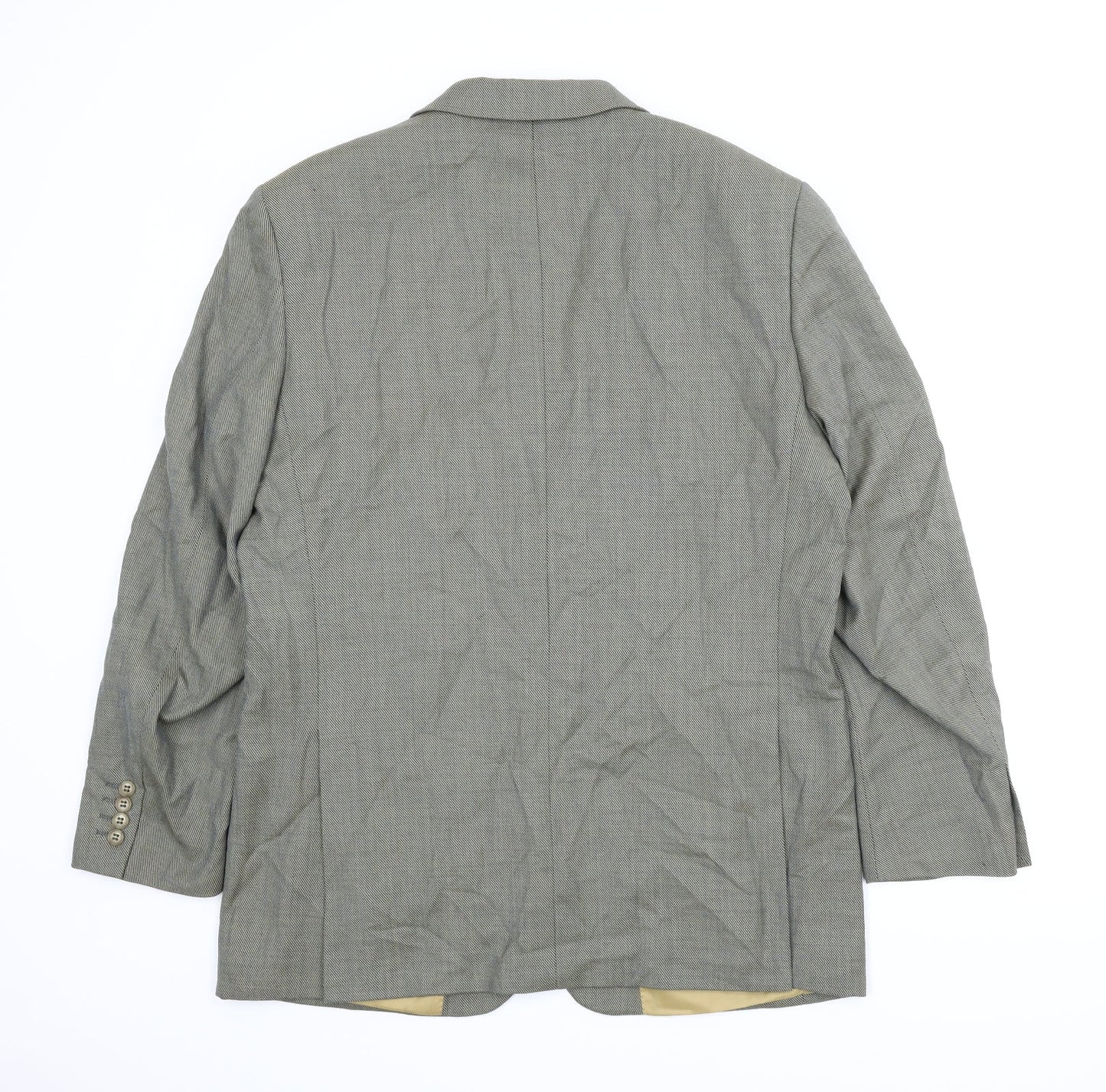 Mens UK Size 42 Greenwoods Regular Green Suit Jacket