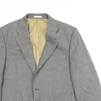 Mens UK Size 42 Greenwoods Regular Green Suit Jacket