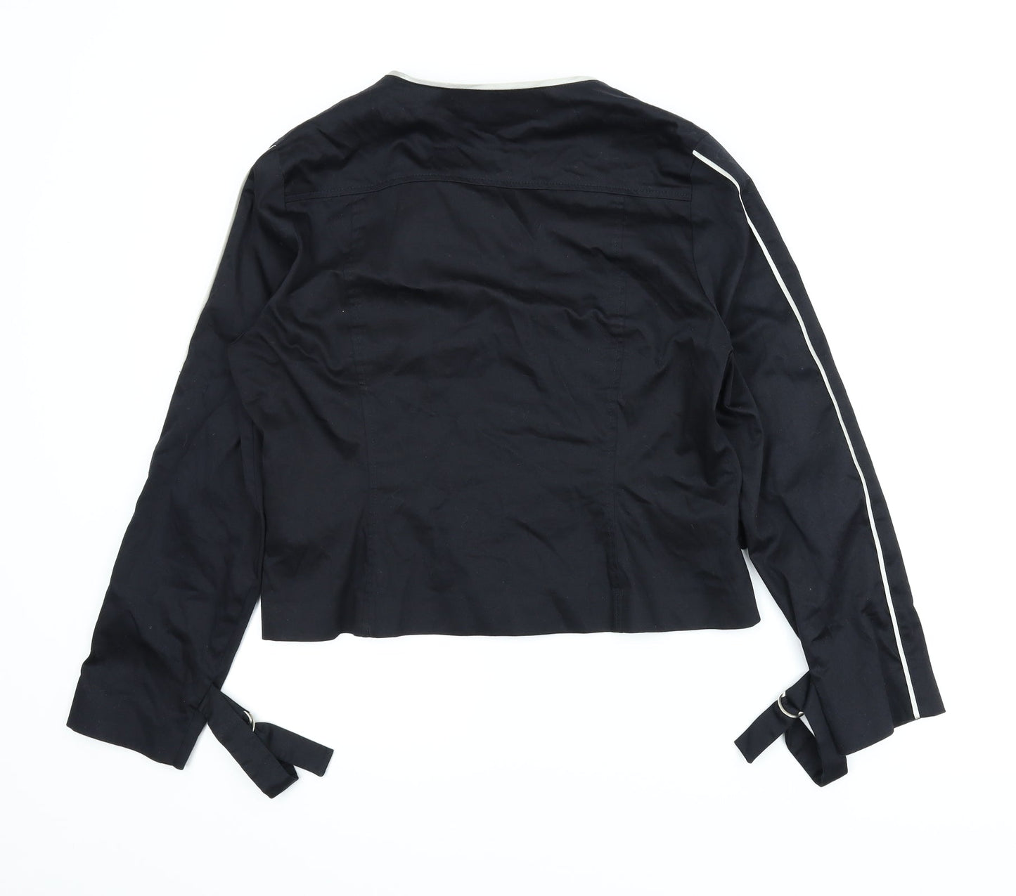 Gianfranco Corneli Womens Black   Jacket  Size 14
