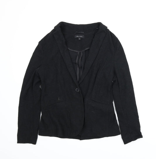 New Look Womens Black   Jacket  Size 10