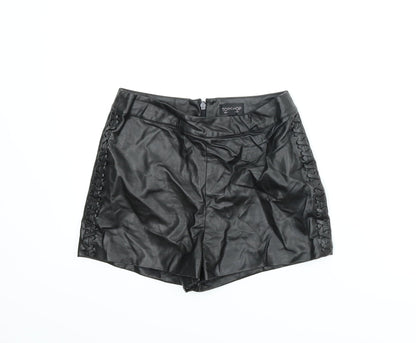 New Look Womens Black   Hot Pants Shorts Size 8