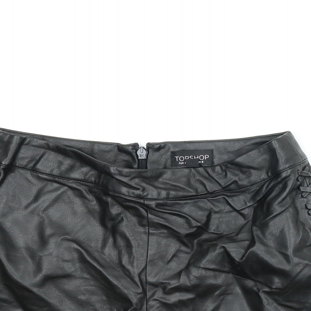 New Look Womens Black   Hot Pants Shorts Size 8
