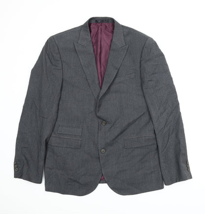 Mens UK Size 42 NEXT Regular Grey Suit Jacket