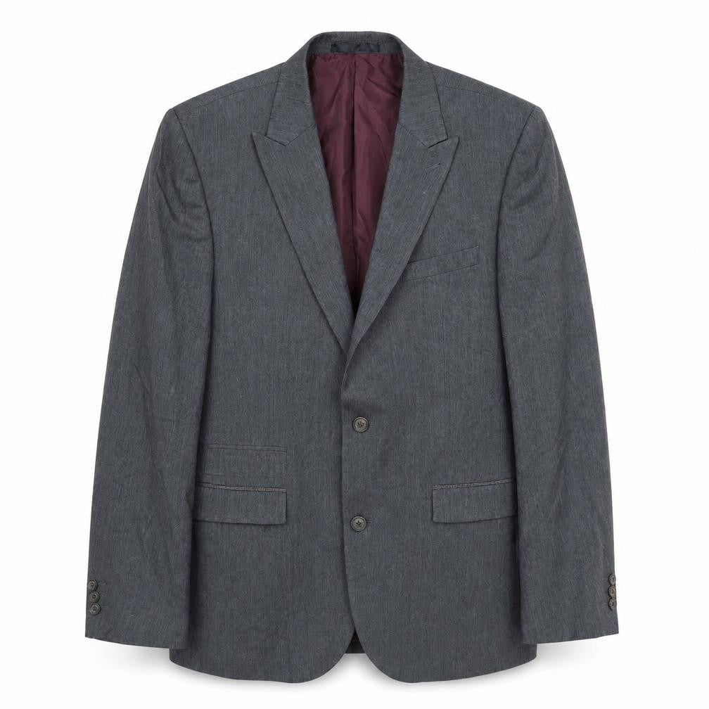 Next Mens Grey   Jacket Suit Jacket Size 42