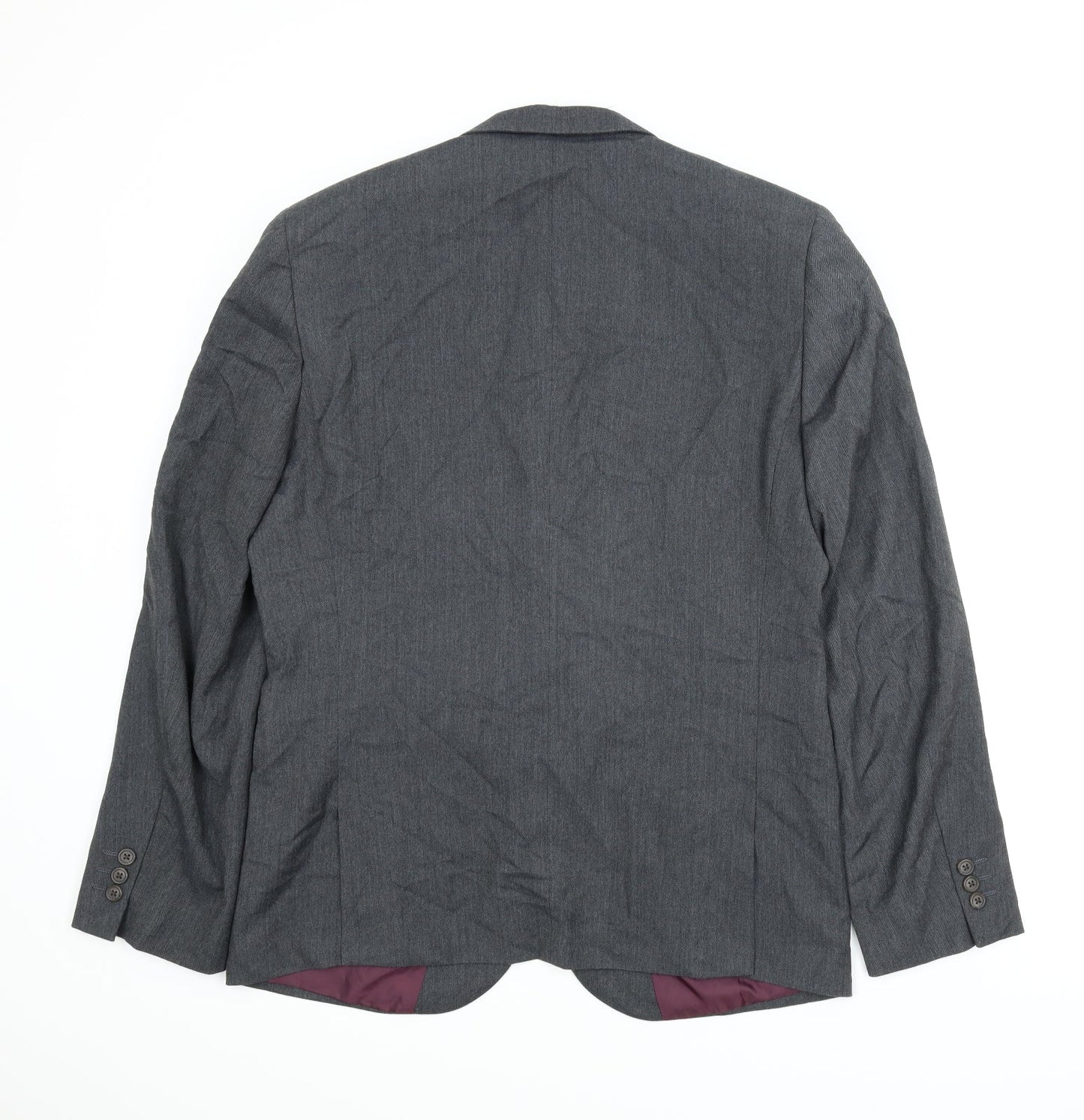 Mens UK Size 42 NEXT Regular Grey Suit Jacket