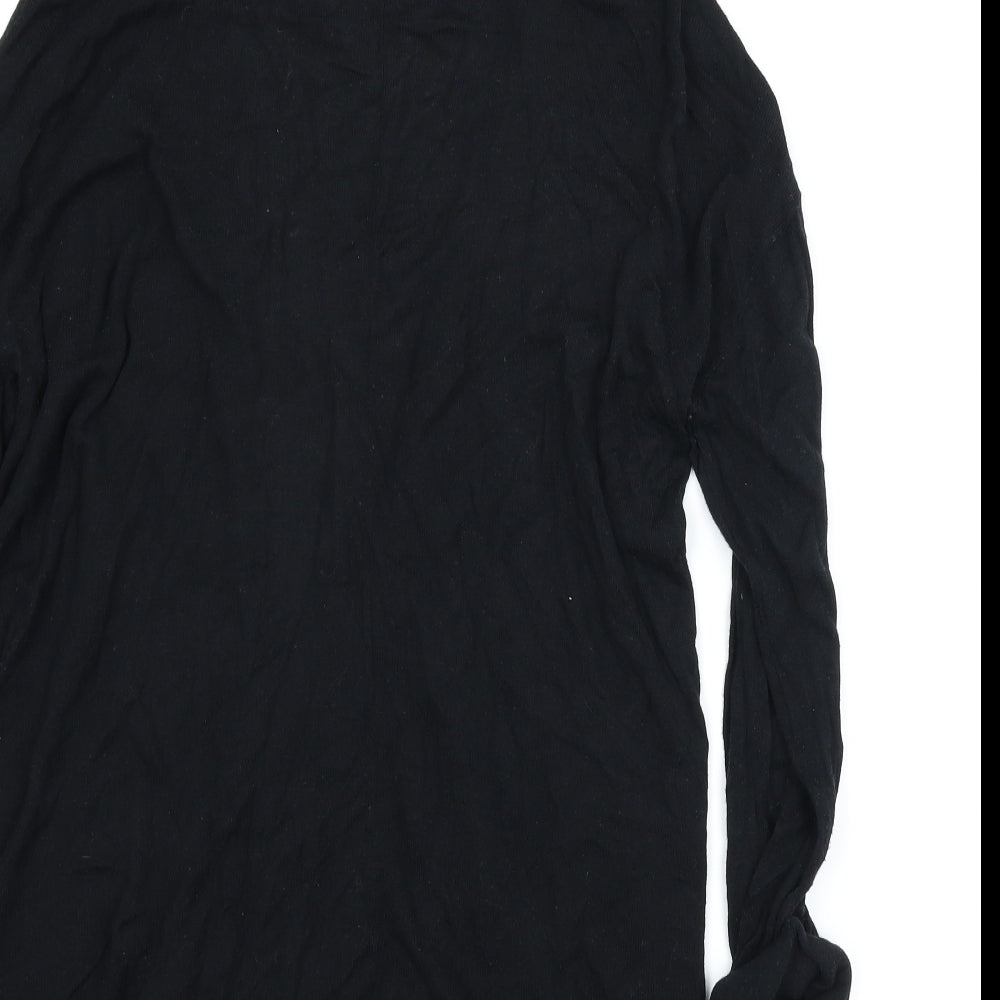 H&M Womens Black   Cardigan Jumper Size M