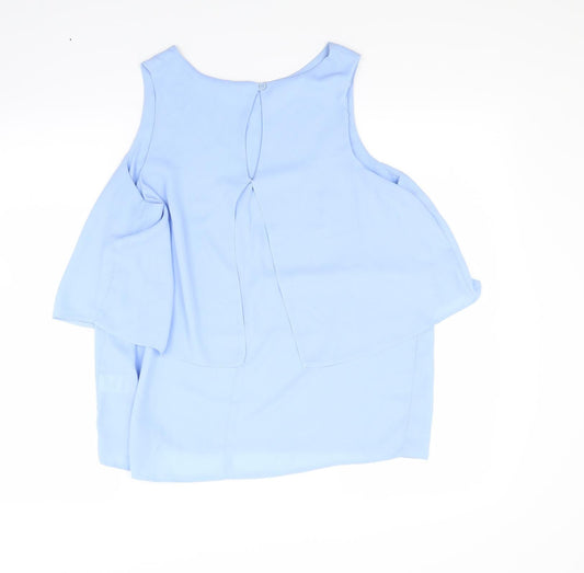 F&F Womens Blue   Basic Blouse Size 14