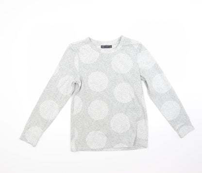 Womens UK Size 6 Marks and Spencer Grey Pullover Sweatshirt