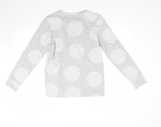 Womens UK Size 6 Marks and Spencer Grey Pullover Sweatshirt