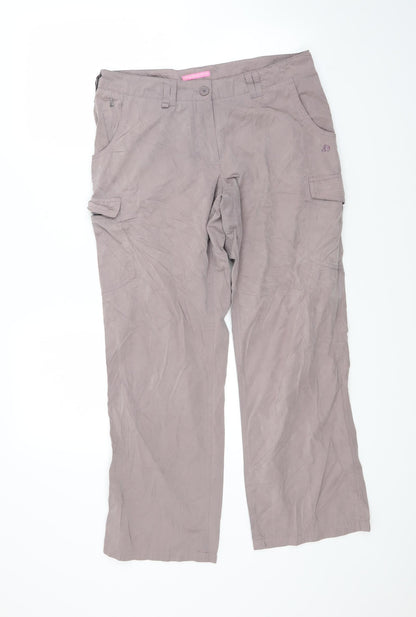Grasshoppers Womens Beige   Trousers  Size 12 L26 in