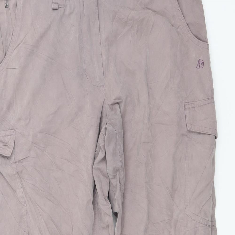 Grasshoppers Womens Beige   Trousers  Size 12 L26 in
