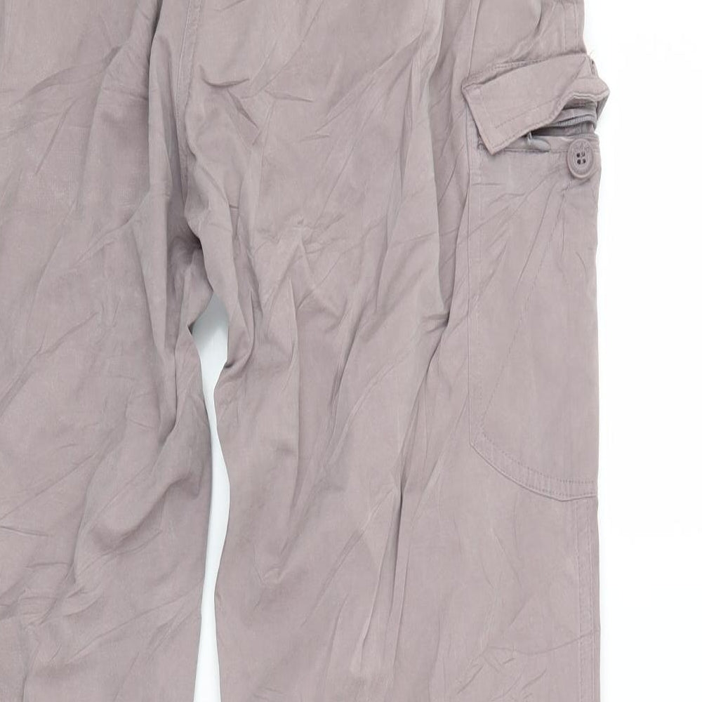 Grasshoppers Womens Beige   Trousers  Size 12 L26 in