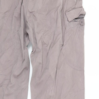 Grasshoppers Womens Beige   Trousers  Size 12 L26 in