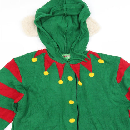 Ho ho ho Womens Green   Pullover Jumper Size XL  - CHRISMTAS