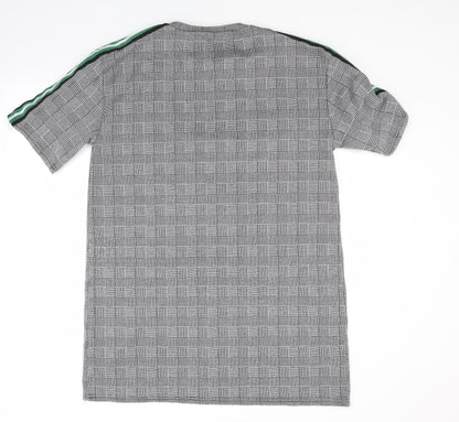 innocence Womens Grey Check  A-Line  Size 16