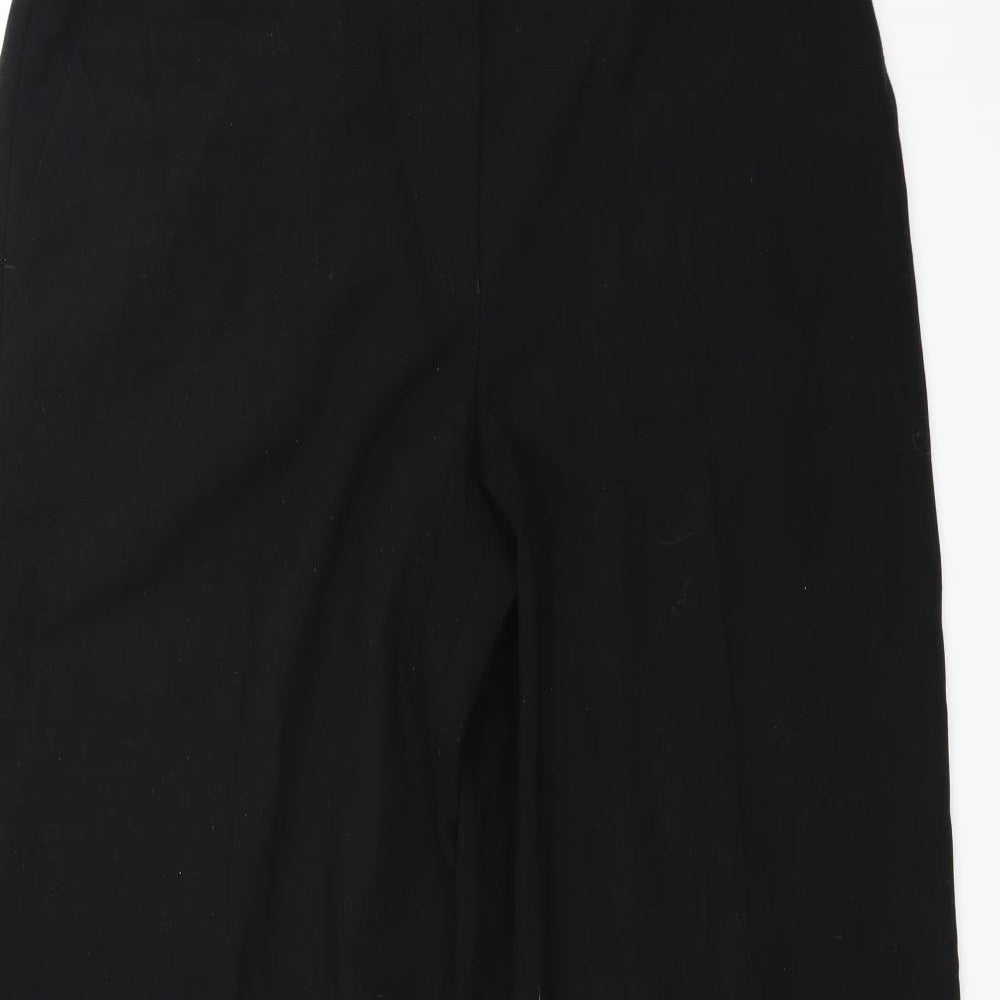 Womens UK Size 12 NEXT Regular Fit  Black Trousers