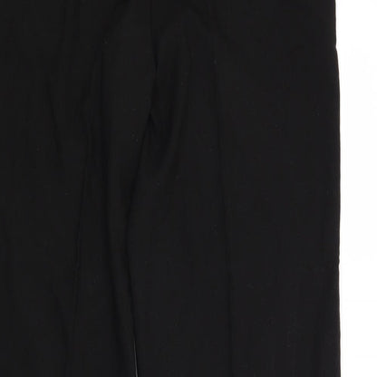 Womens UK Size 12 NEXT Regular Fit  Black Trousers