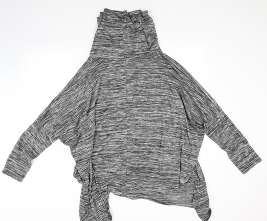 LV Clothing Womens Grey   Pullover Jumper One Size