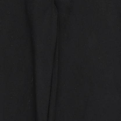 Asda George Womens Black   Trousers  Size 10 L28 in