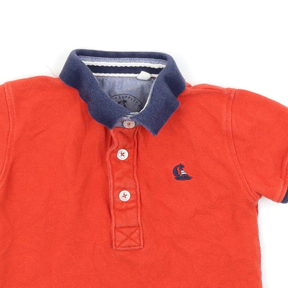NEXT Boys Red   Basic Polo Size 12-18 Months