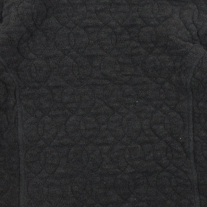 Eivissa Womens Black   Full Zip Jumper Size 10