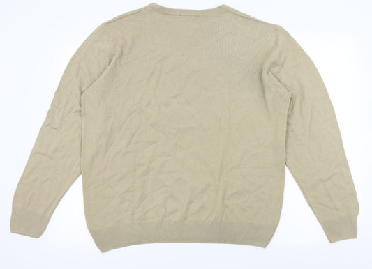 Asda George Mens Beige   Pullover Jumper Size L