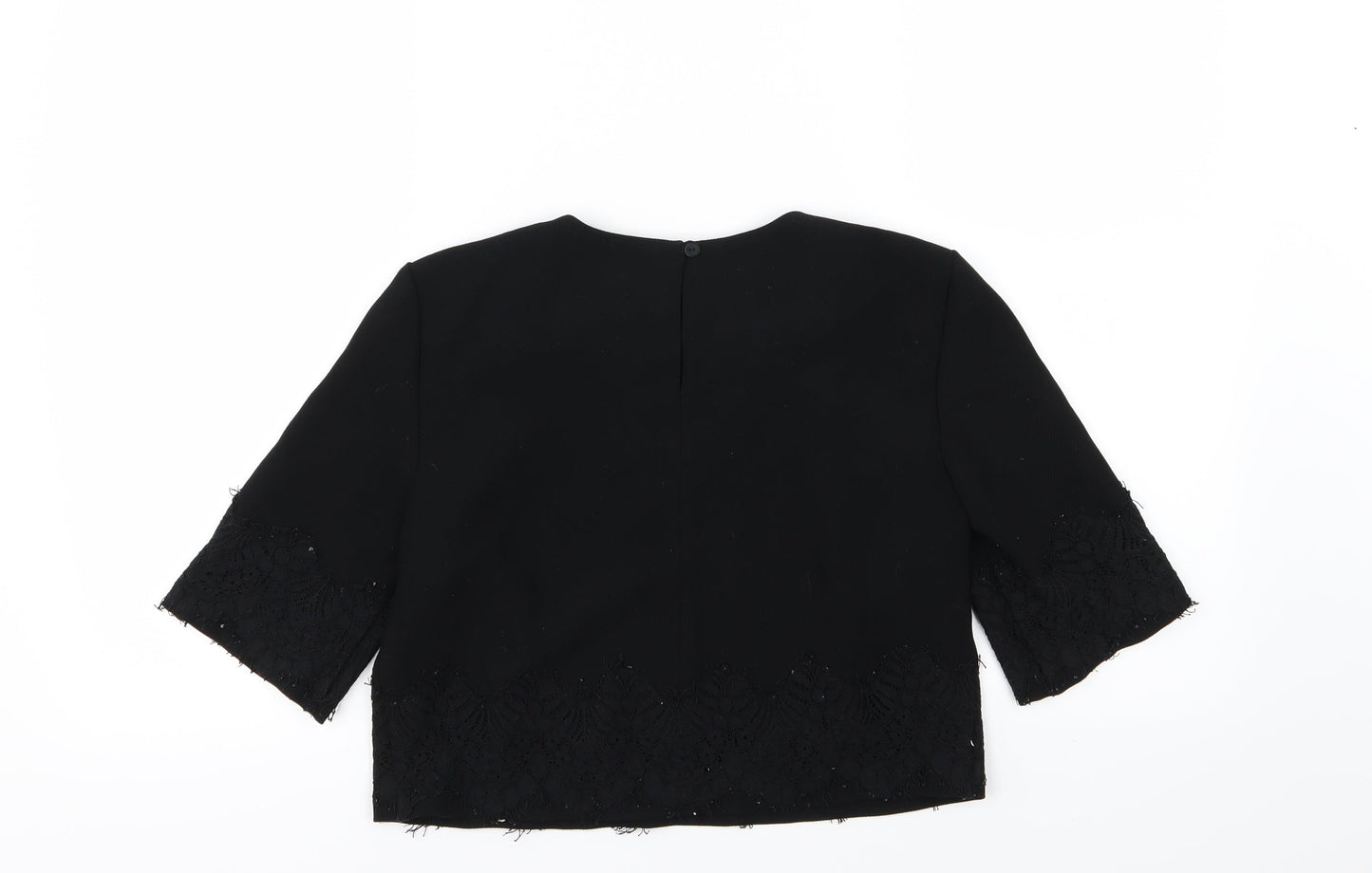 French Connection Womens Black   Basic Blouse Size 6