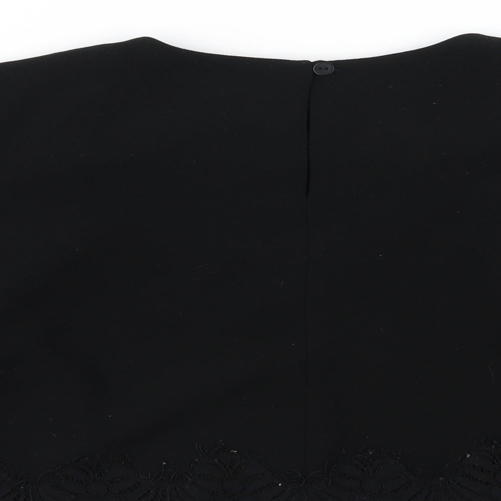 French Connection Womens Black   Basic Blouse Size 6