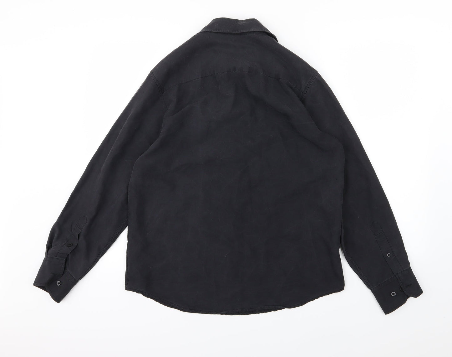 F&F Mens Black    Button-Up Size S