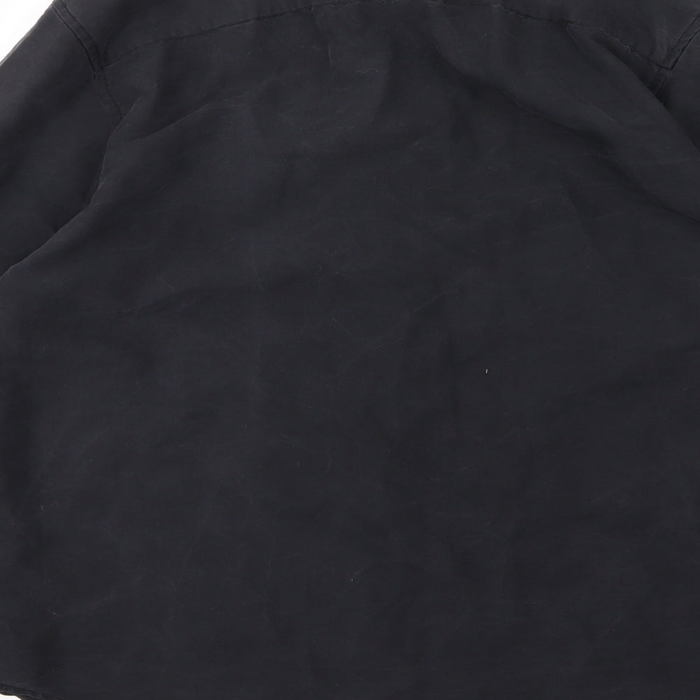 F&F Mens Black    Button-Up Size S