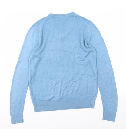 Cedar Wood State Mens Blue  Knit Pullover Jumper Size S