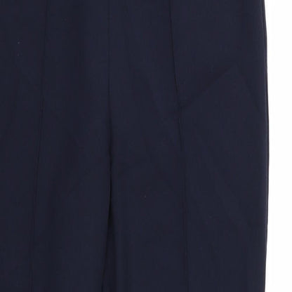 Classics Womens Blue  Rayon Trousers  Size 8 L27 in