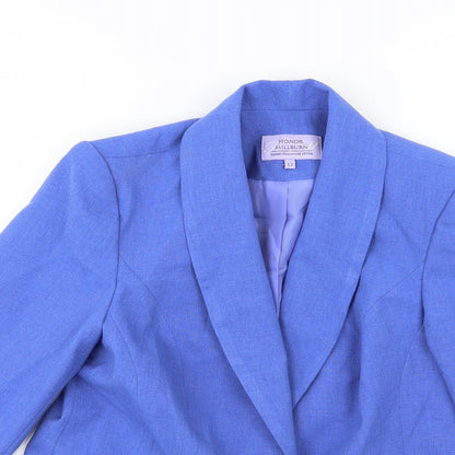 EWM Womens Purple   Jacket Suit Jacket Size 12