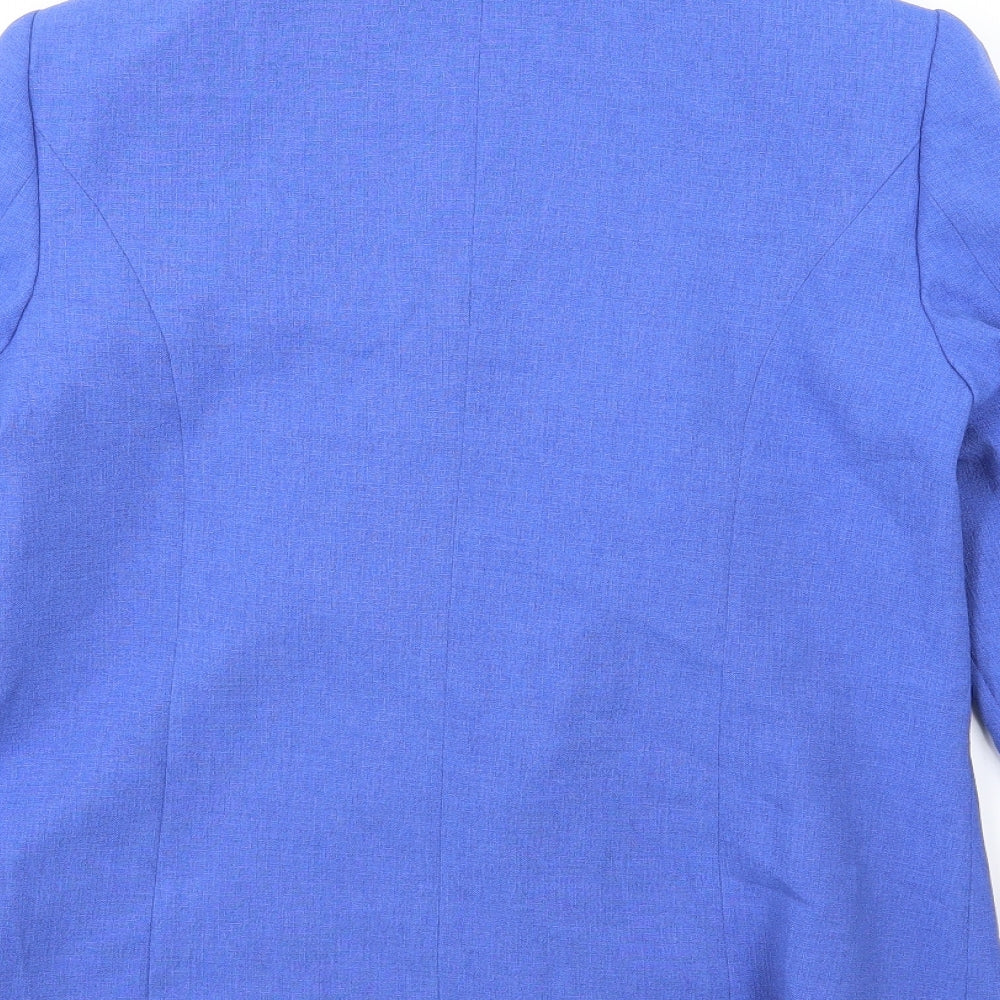 EWM Womens Purple   Jacket Suit Jacket Size 12