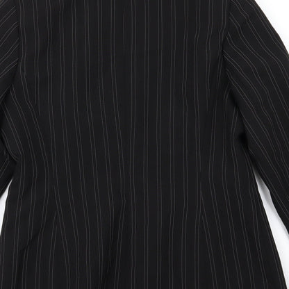 Womens UK Size 12 AMARANTO Regular Black Suit Jacket