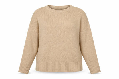New Look Womens Beige  Knit Pullover Jumper Size M