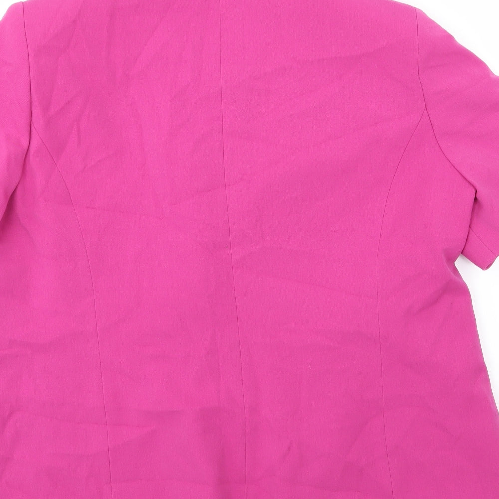Womens UK Size 20 Gray Osbourn Pink Jacket