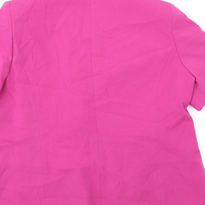 Womens UK Size 20 Gray Osbourn Pink Jacket