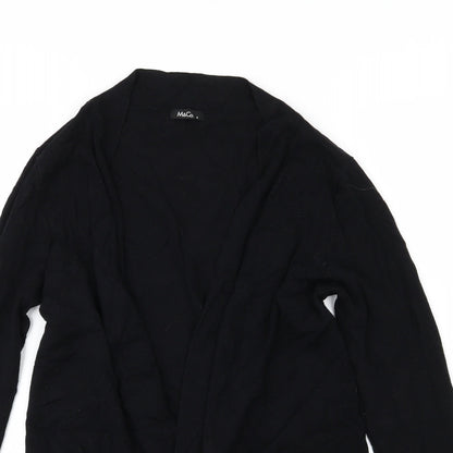 M&Co Womens Black  Knit Cardigan Jumper Size S