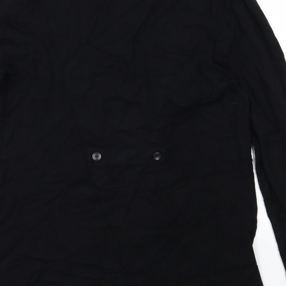 M&Co Womens Black  Knit Cardigan Jumper Size S