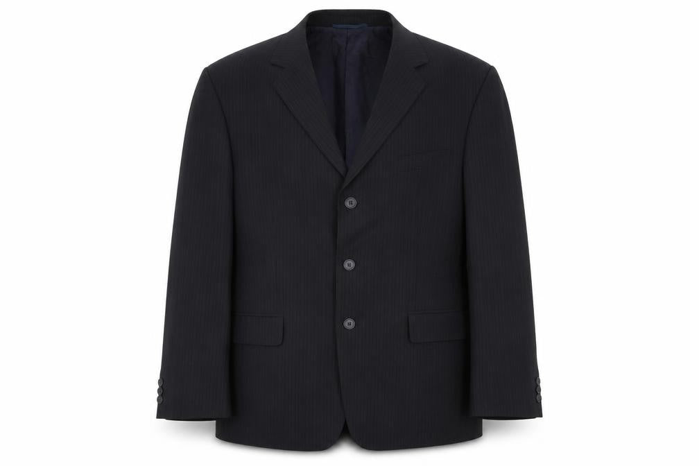 Mens UK Size 44 F&F Regular Black Suit Jacket
