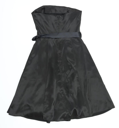 Select Womens Black   Fit & Flare  Size 8