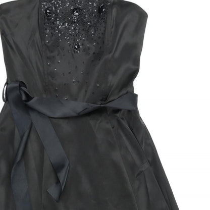 Select Womens Black   Fit & Flare  Size 8