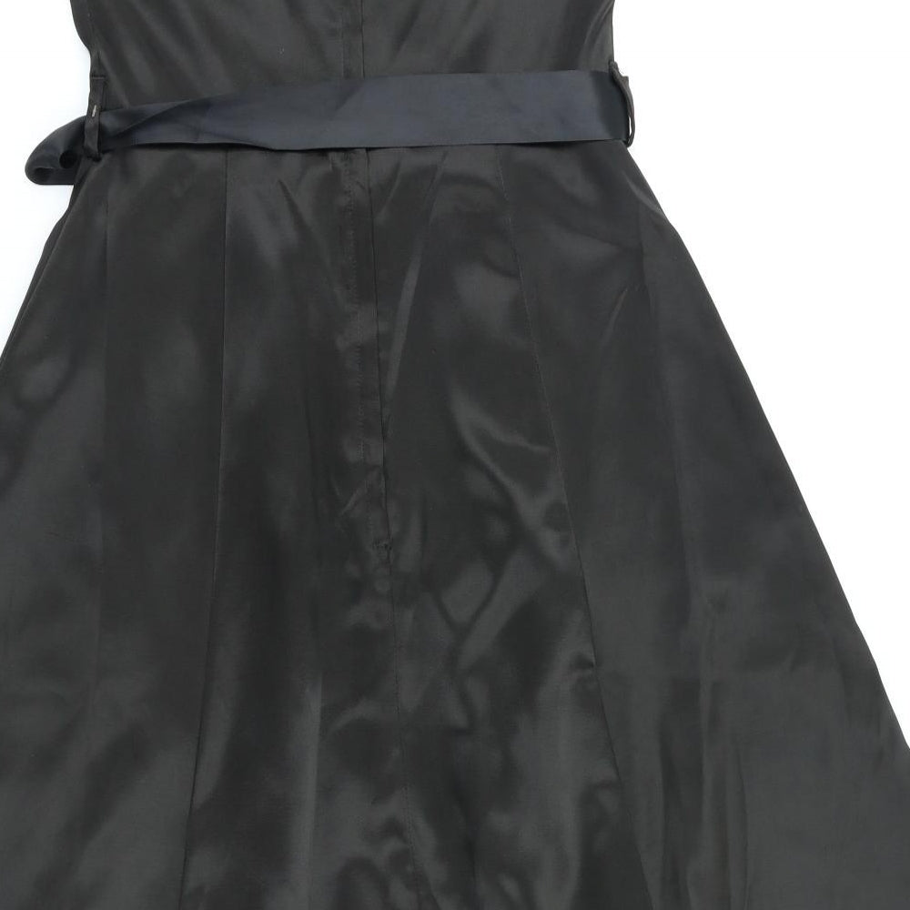 Select Womens Black   Fit & Flare  Size 8